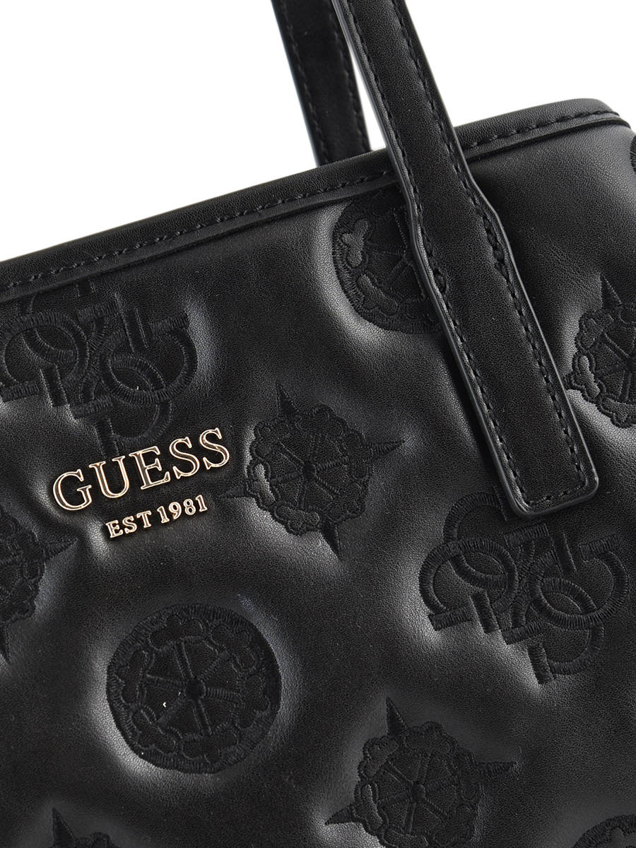 black tote bag guess