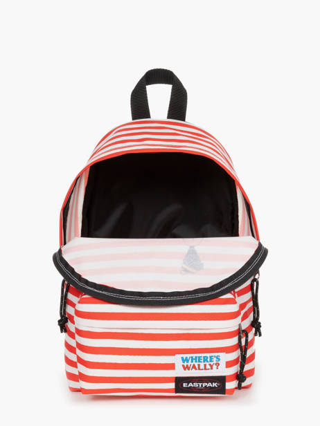Backpack Eastpak Red where is wally K043WAL other view 2