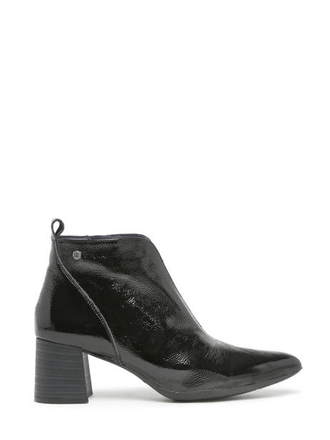 Bottines à Talon Margot En Cuir Dorking Noir women D9227