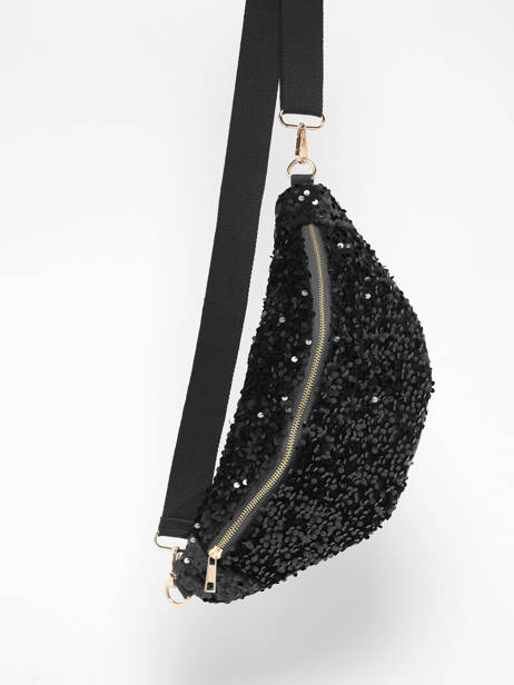 Sac Banane Ciao Boum Paillettes Miniprix Noir ciao boum 650 vue secondaire 2