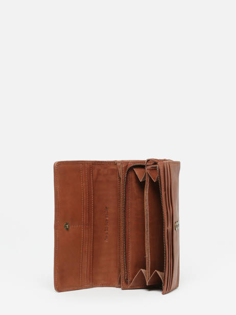 Portefeuille Cuir Biba Marron heritage KA3 vue secondaire 2