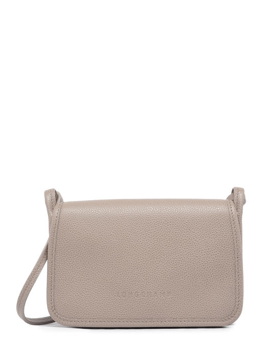 Longchamp Le foulonné Clutches Gray