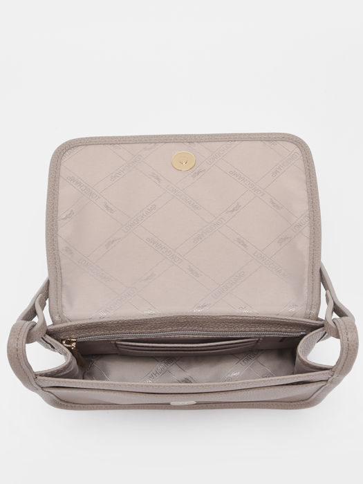Longchamp Le foulonné Clutches Gray