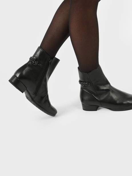 Bottines En Cuir Gabor Noir women 57 vue secondaire 2