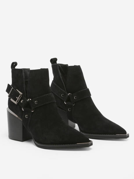 Santiags En Cuir Alma en pena Noir women I23318 vue secondaire 4