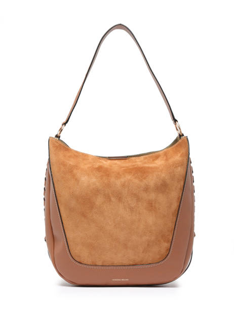 Sac Porté épaule Lou Cuir Vanessa bruno Marron lou 88V40904