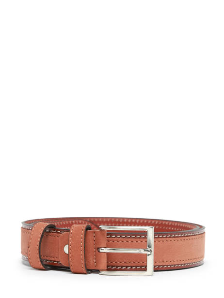 Ceinture Homme Ajustable Jean Petit prix cuir Marron belt 3709-35