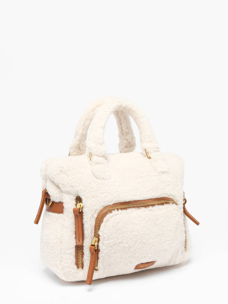 Sac Bandoulière Teddy Nat et nin Blanc teddy MINIMACT vue secondaire 2