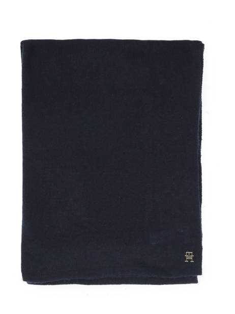 Écharpe Tommy hilfiger Bleu cashmere chic AW15343