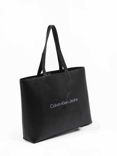 Sac Porté épaule Sculpted Calvin klein jeans Noir sculpted K610825 vue secondaire 2