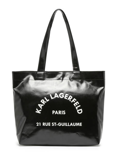 Sac Porté épaule Rsg Coton Karl lagerfeld Noir rsg 236M3873