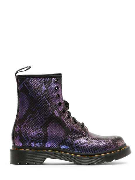 Bottines 1460 Viper En Cuir Dr martens Violet women 31027719