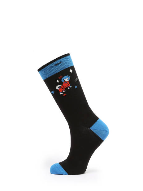 Chaussettes Cabaia Noir socks men FAN