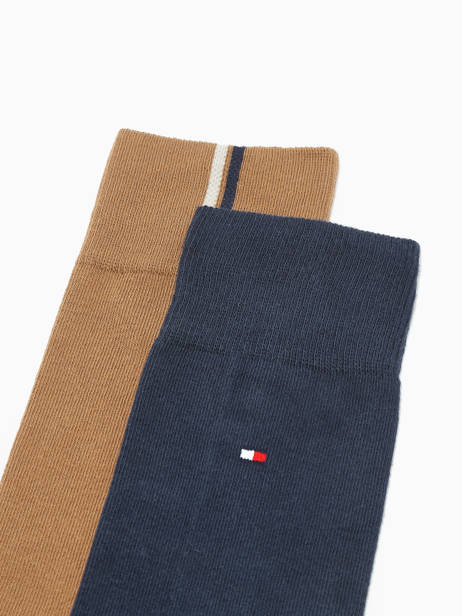 Chaussettes Tommy hilfiger Multicolore socks men 71225397 vue secondaire 1