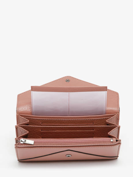 Wallet Leather Yves renard Pink enveloppe 29283 other view 1