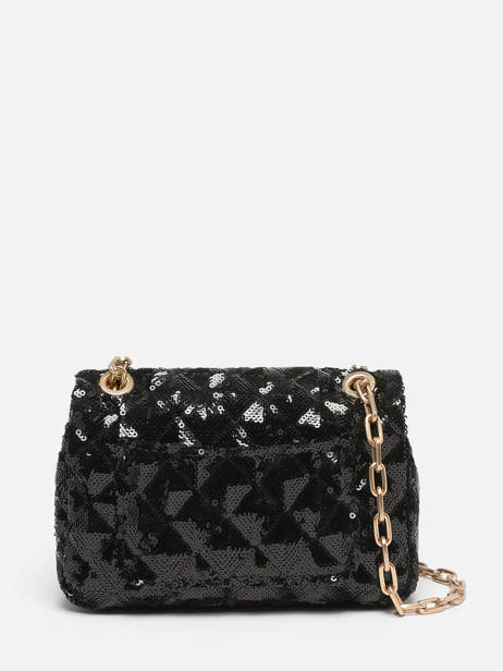 Sac Bandoulière Nano Moon à Séquins Vanessa bruno Noir moon 51V40326 vue secondaire 4