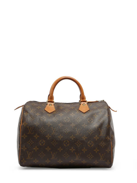 Sac à Main D'occasion Louis Vuitton Speedy 30 Monogrammé Brand connection Marron louis vuitton AAZ0802