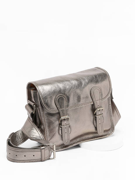 Lasacoche S Cuir Paul marius Gris vintage S vue secondaire 2