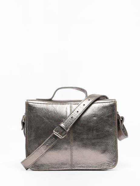 Sac  Mademoiselle George Cuir Paul marius Argent vintage GEORGE vue secondaire 4