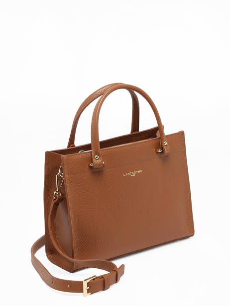 Sac Porté Main Foulonne Double Lancaster Marron foulonne double 63 vue secondaire 2