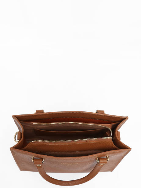 Sac Porté Main Foulonne Double Lancaster Marron foulonne double 63 vue secondaire 3