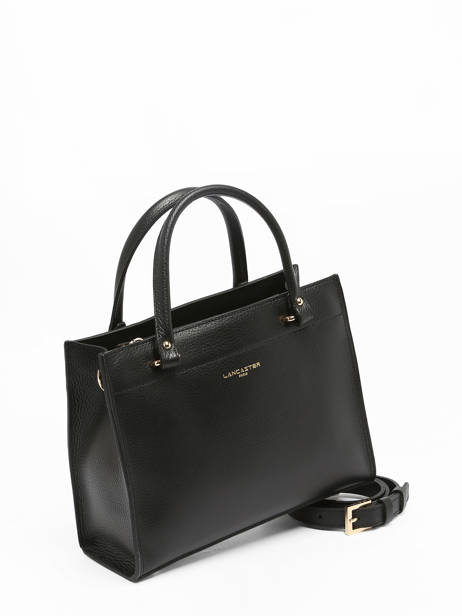 Sac Porté Main Foulonne Double Lancaster Noir foulonne double 63 vue secondaire 2