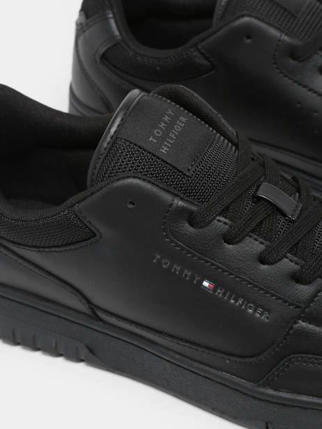 Sneakers En Cuir Tommy hilfiger Noir men 5040BDS vue secondaire 1