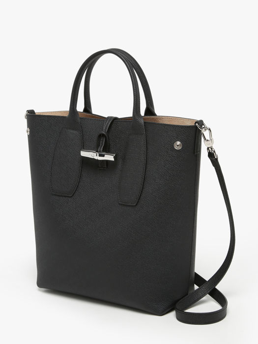 Longchamp Roseau Sacs porté main Noir