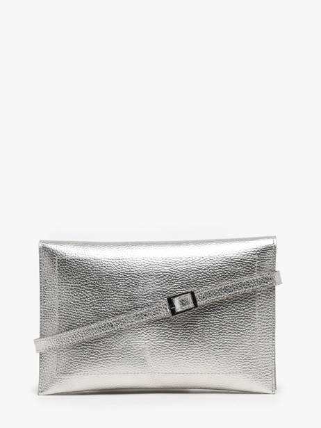 Sac De Cérémomie Milano Argent caviar CA23122 vue secondaire 4