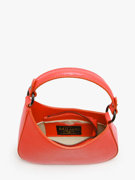 Sac Bandoulière Caviar Cuir Milano Orange caviar CA23118 vue secondaire 3