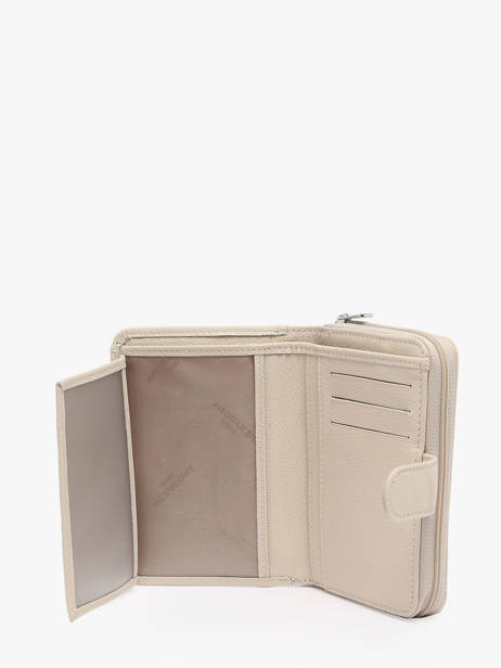 Wallet Confort Leather Hexagona Beige confort 461063 other view 2