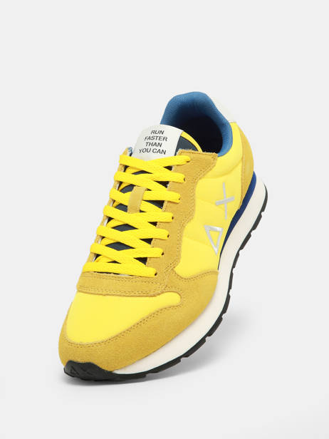 Sneakers Sun68 Jaune men Z34101 vue secondaire 1