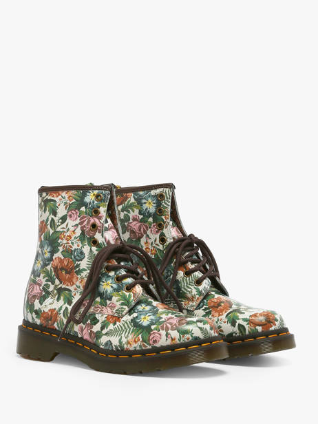 Boots 1460 En Cuir Dr martens Multicolore women 31689649 vue secondaire 3