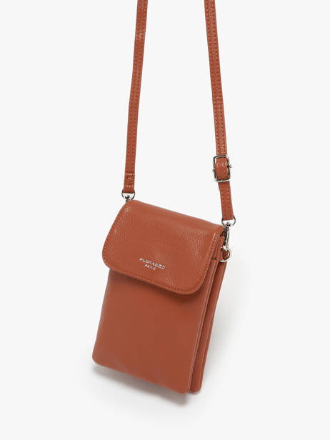 Sac Bandoulière Grained Miniprix Marron grained F3609 vue secondaire 2