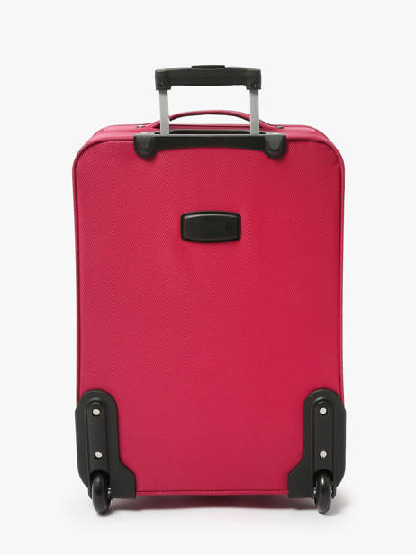 Valise Cabine Travel Rouge sun 2 vue secondaire 4