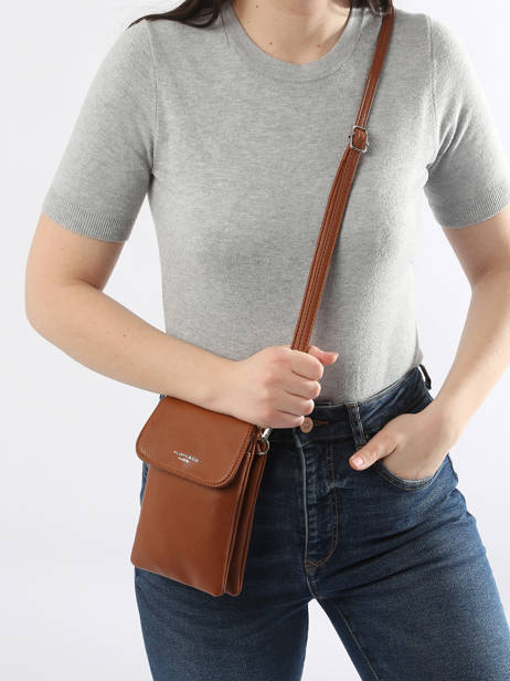 Sac Bandoulière Grained Miniprix Marron grained F3609 vue secondaire 1