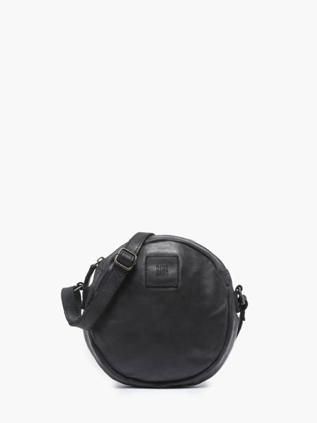 Sac Bandoulière Heritage Cuir Biba Noir heritage BT25