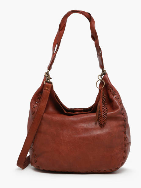 Sac Porté épaule Heritage Cuir Biba Marron heritage BUR1L