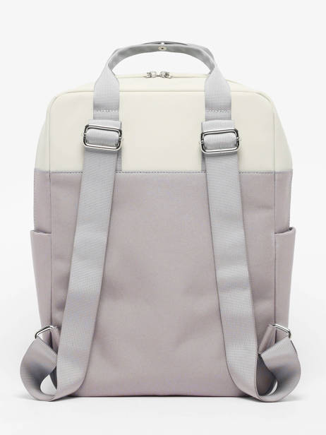 Business Backpack 1 Compartment + 15'' Laptop Kapten and son Violet backpack BERGEN other view 3