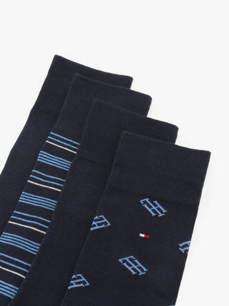 Chaussettes Tommy hilfiger Bleu socks men 71227298 vue secondaire 3