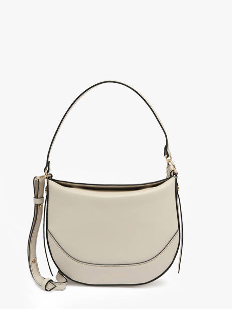 Sac Bandoulière Daily Cuir Vanessa bruno Beige daily 85V40871 vue secondaire 1