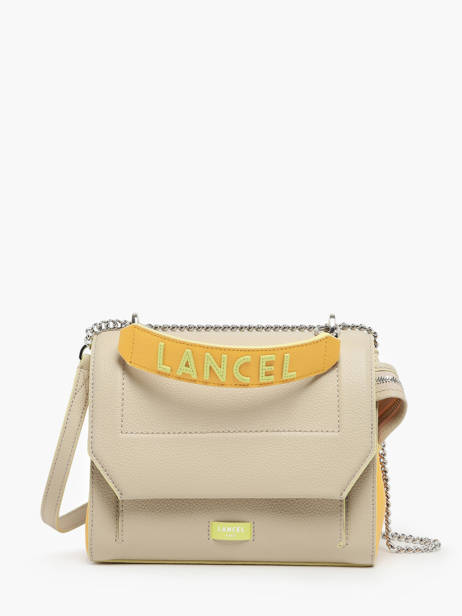 Sac à Rabat M Ninon Multico Cuir Lancel Beige ninon A12358