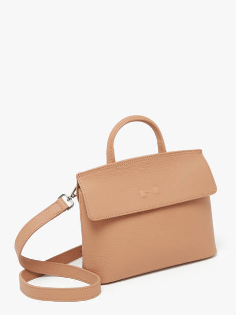 Sac Bandoulière Calie Cuir Nathan baume Marron nathan 19 vue secondaire 2