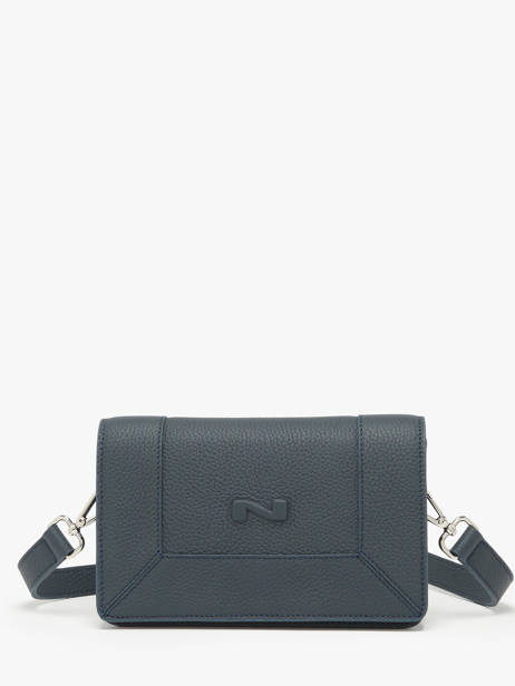 Leather Maastricht Crossbody Bag Nathan baume Blue mondrian 4