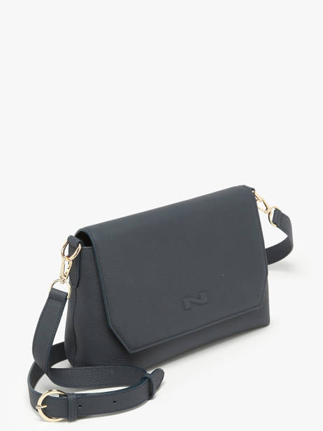 Sac Bandoulière Tycia Cuir Nathan baume Bleu victoria 89 vue secondaire 2