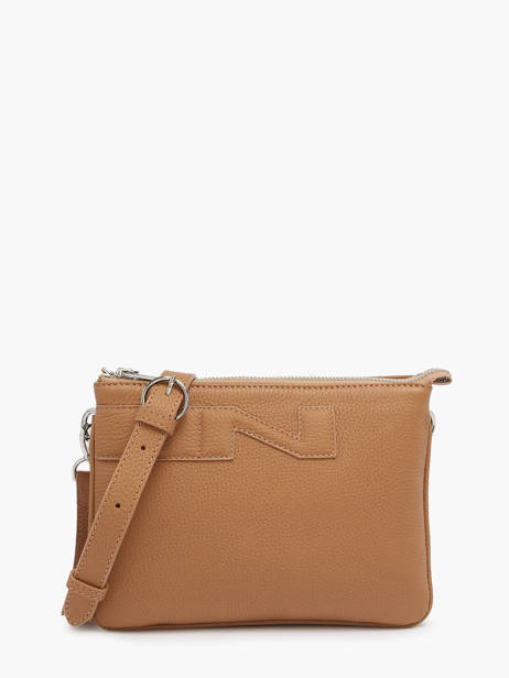 Sac Bandoulière Milano Cuir Nathan baume Marron n city 3