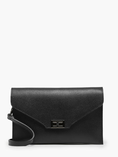 Sac De Cérémomie Milano Noir caviar CA23122