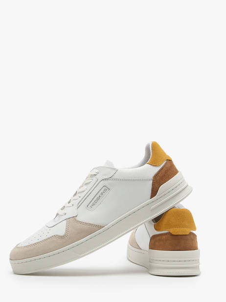 Sneakers En Cuir Redskins Blanc men TOSCAN vue secondaire 5