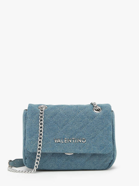 Sac Bandoulière Ocarina Denim Valentino Bleu ocarina denim VBS7SP05