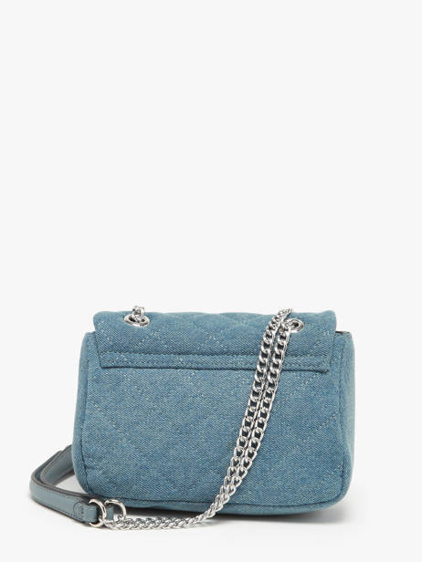 Sac Bandoulière Ocarina Denim Valentino Bleu ocarina denim VBS7SP05 vue secondaire 4